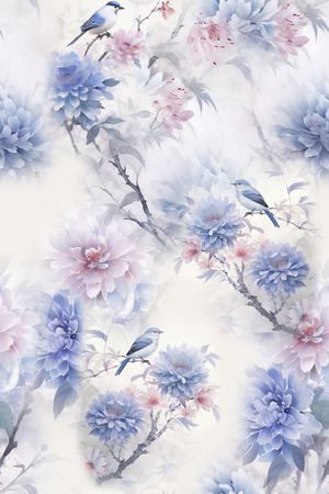 复古印花华亿平台图片