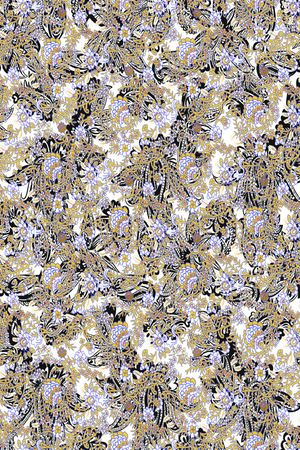 古典花纹印花华亿平台图片