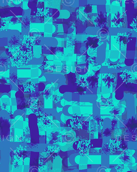 抽象印花华亿平台图片