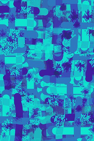 抽象印花华亿平台图片