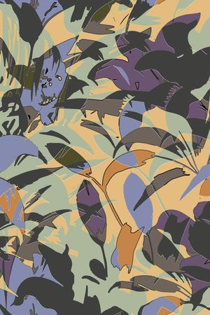 满版散花印花华亿平台图片