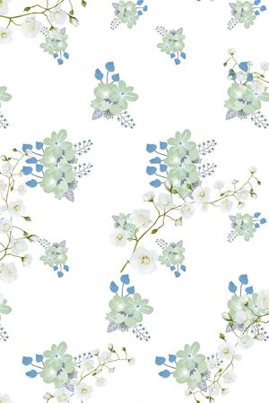 小清新印花华亿平台图片