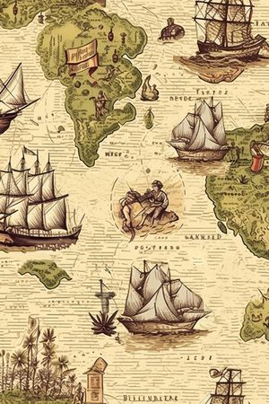 复古印花华亿平台图片