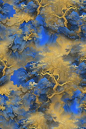 中国风印花华亿平台图片