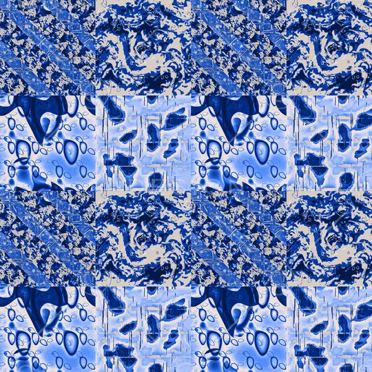 混合拼接印花华亿平台图片