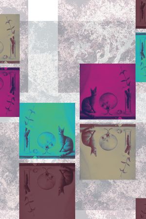 混合拼接印花华亿平台图片