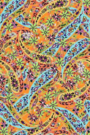 满版散花印花华亿平台图片