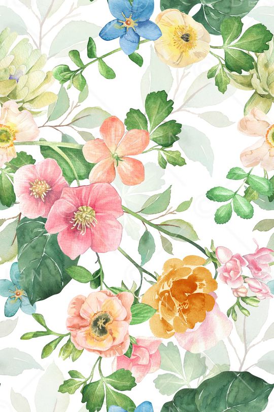 植物印花华亿平台图片