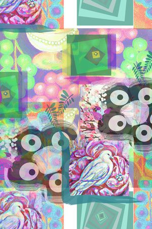 动物印花华亿平台图片