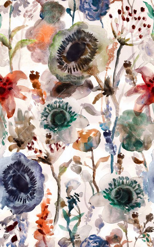 水彩印花华亿平台图片