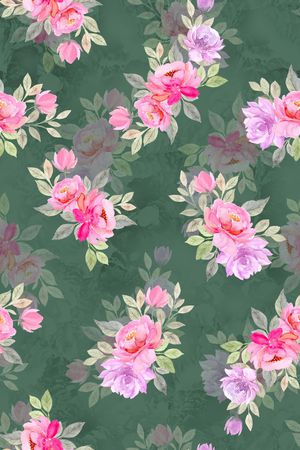 水彩印花华亿平台图片