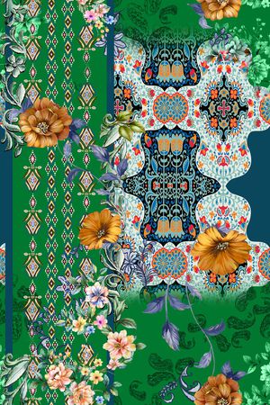 民族风印花华亿平台图片