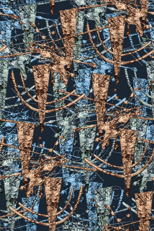 抽象印花华亿平台图片