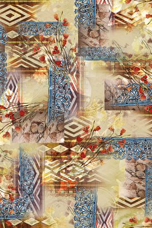 底纹印花华亿平台图片