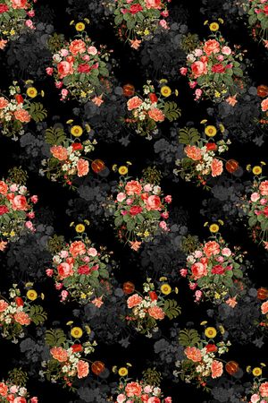 中老年印花华亿平台图片