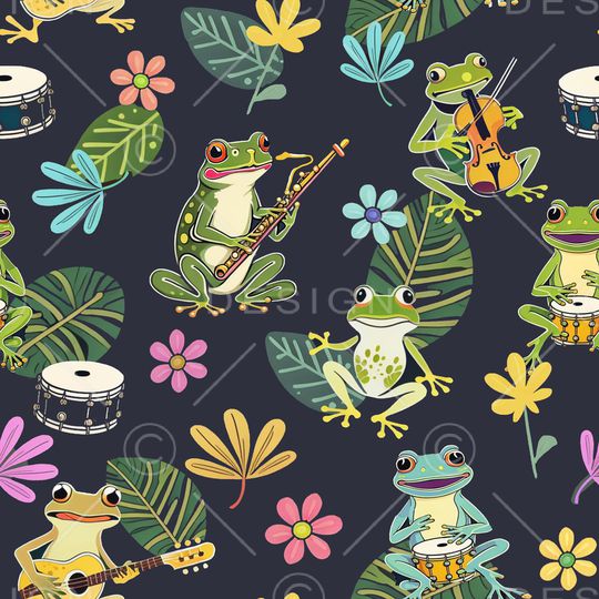 青蛙印花华亿平台图片