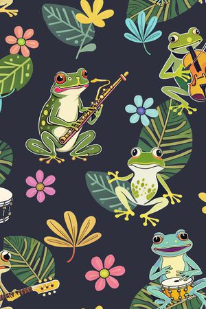 青蛙印花华亿平台图片