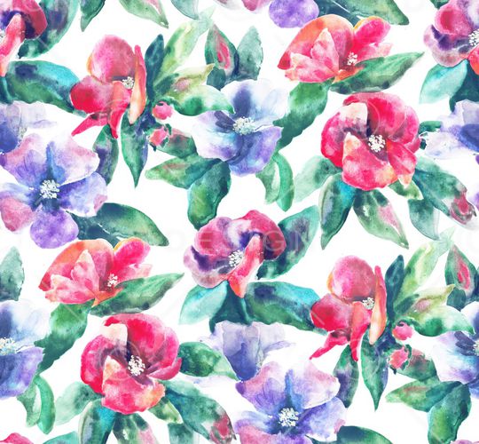 水彩印花华亿平台图片