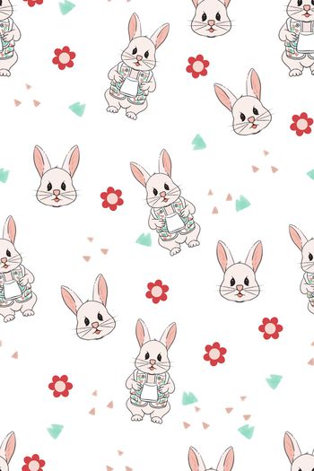 兔子印花华亿平台图片