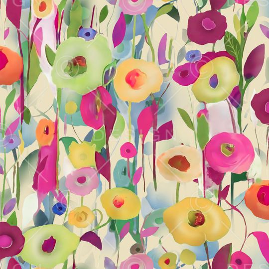 水彩印花华亿平台图片