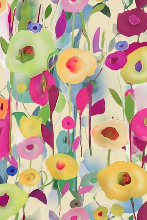 水彩印花华亿平台图片