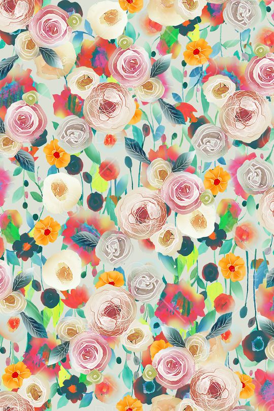 水彩印花华亿平台图片