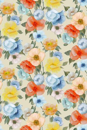 水彩印花华亿平台图片