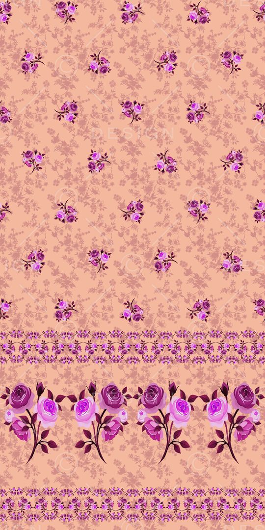 玫瑰花印花华亿平台图片