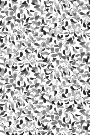 黑白华亿平台印花华亿平台图片