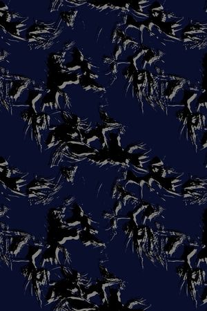 抽象男装印花华亿平台图片