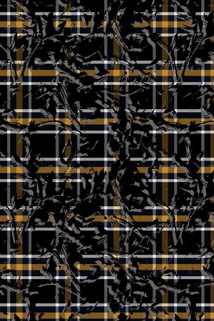 格子印花华亿平台图片