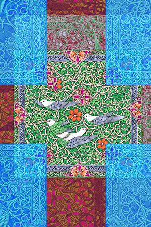 拼接印花华亿平台图片