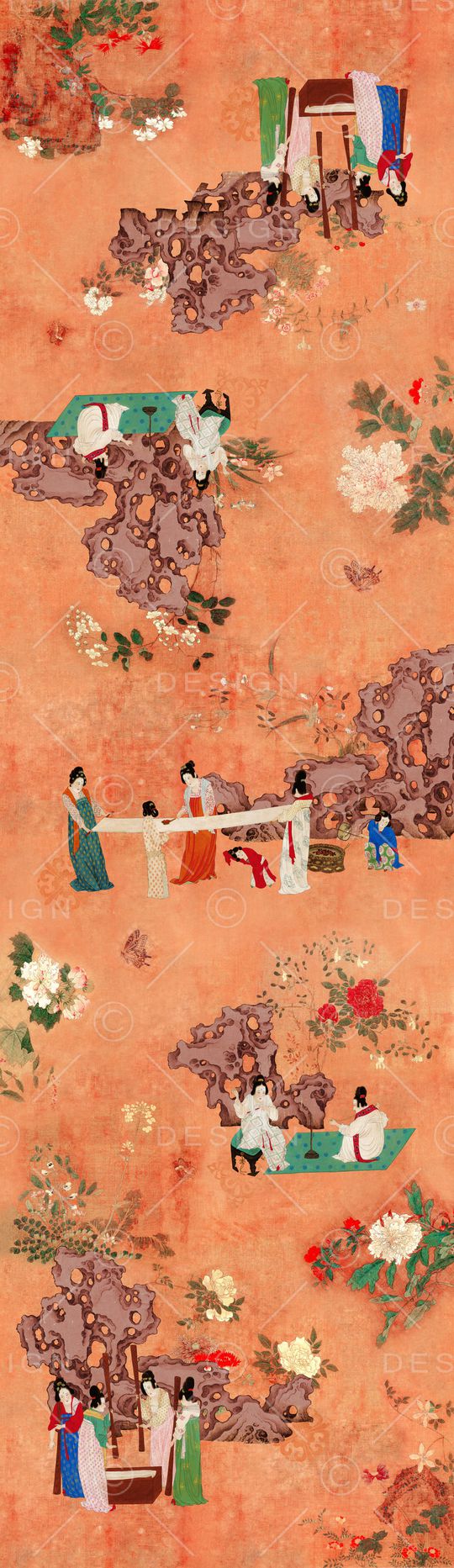 人物印花华亿平台图片