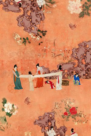 人物印花华亿平台图片