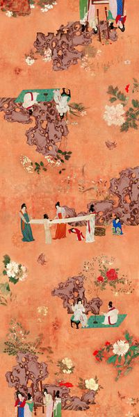 人物印花华亿平台图片