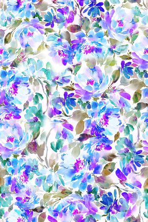 水彩印花华亿平台图片