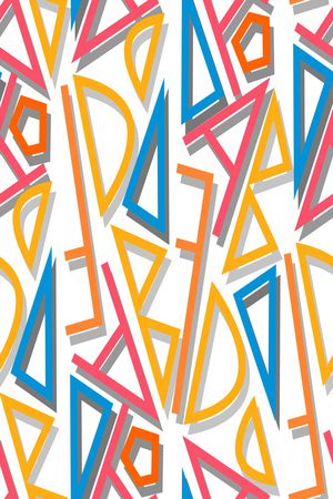 几何印花华亿平台图片