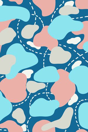 线条印花华亿平台图片