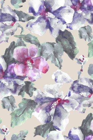 绿植树叶印花华亿平台图片