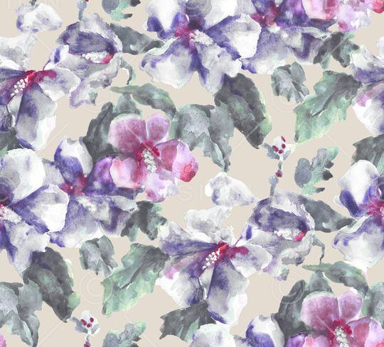 绿植树叶印花华亿平台图片