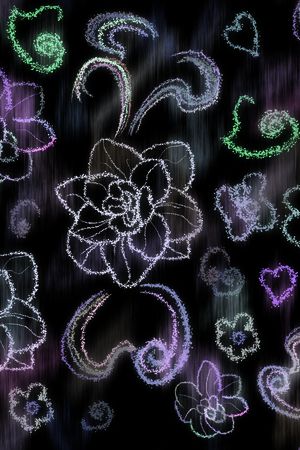 爱心印花华亿平台图片