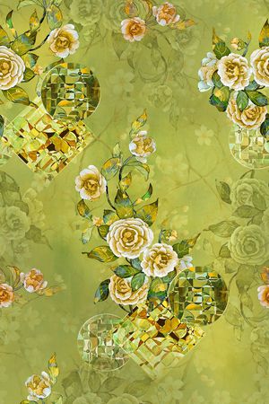 茶花印花华亿平台图片