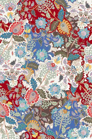 民族风印花华亿平台图片