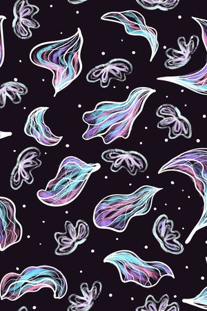 笔触印花华亿平台图片