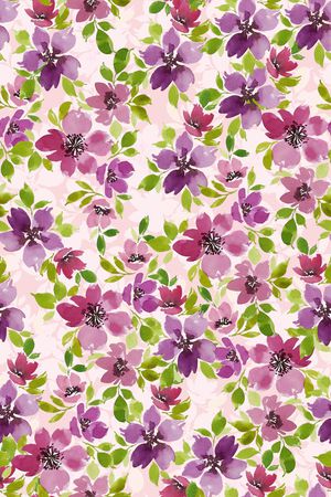 小碎花印花华亿平台图片