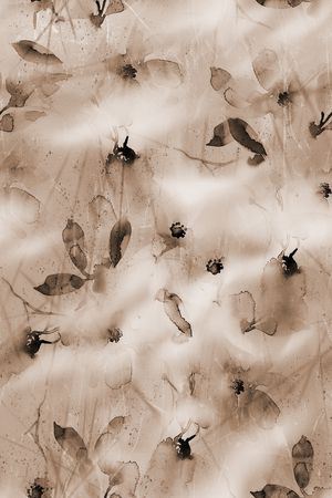 水墨印花华亿平台图片