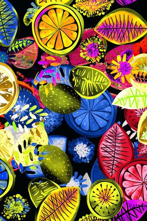 水果印花华亿平台图片