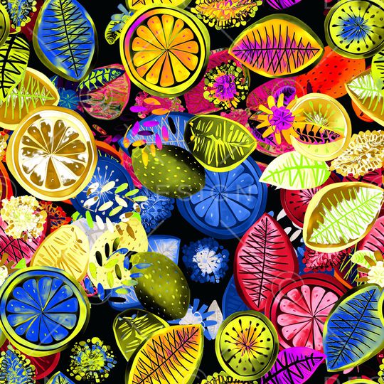 水果印花华亿平台图片