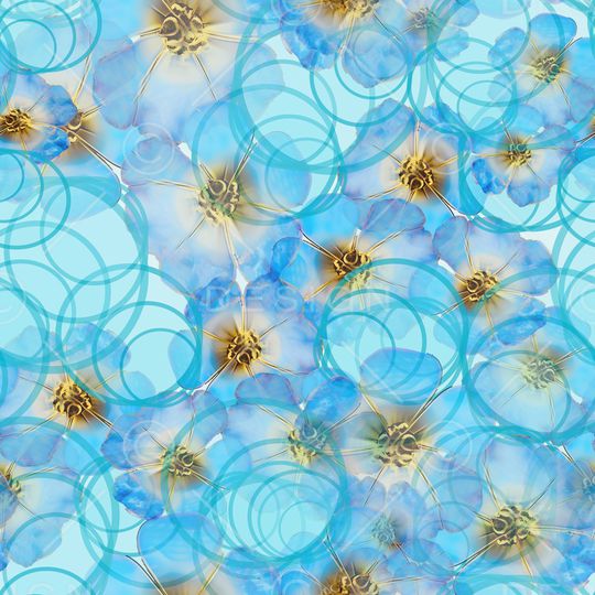 满版散花印花华亿平台图片