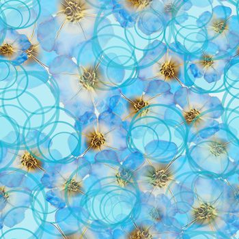 满版散花印花华亿平台图片